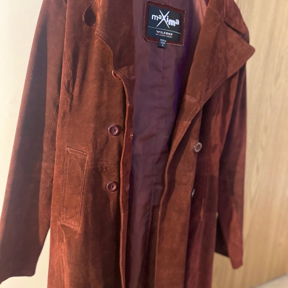 Suede Jacket from Wilson’s Leather.